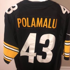 Troy Polamalu #43 steelers jersey⚫️🟡